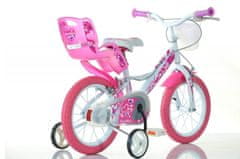 Dino bikes Djevojčici biciklističke dino bicikle 14 "