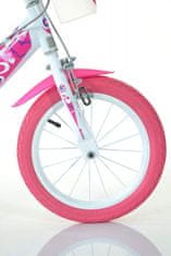 Dino bikes Djevojčici biciklističke dino bicikle 14 "