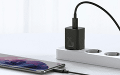 BASEUS Super Si kućni punjač, USB-C, 25W (CCSP020101)
