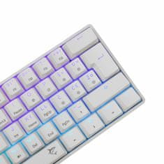 White Shark USB tipkovnica bijelo/crvene mehaničke tipke SHINOBI-2-W