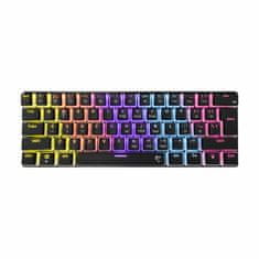 White Shark USB tipkovnica crno/crvena mehanička tipka US GK-2202 ASHIKO-2B