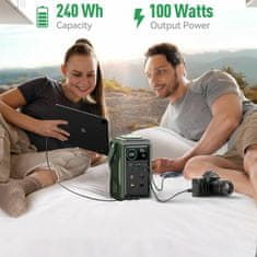 Joyroom Prijenosna baterija 75.000 mAh 100 W PowerBank Army JR-PBF10