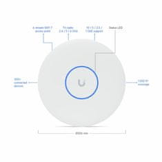 Ubiquiti WiFi7 10G U7 Pro-XG pristupna točka
