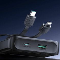 Joyroom Prijenosna baterija 10.000mAh 22.5W PowerBank crna JR-PBF19