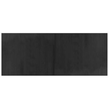 Vidaxl Tepih pravokutni sivi 80 x 200 cm od bambusa