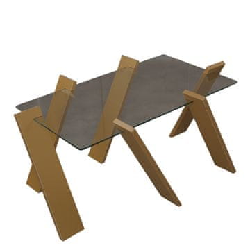 Woody Fashion Stolić za kavu, Roman Maxi - Mustard