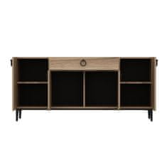 Woody Fashion Konzola, Moon - Walnut