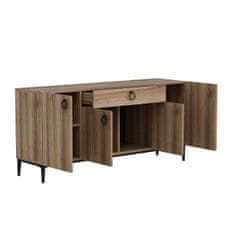 Woody Fashion Konzola, Moon - Walnut