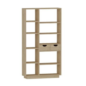 Woody Fashion Polica za knjige, Luma - Oak
