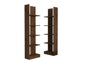 Woody Fashion Polica za knjige, İkiz