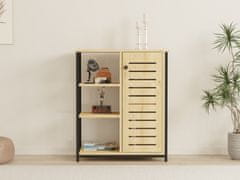 Woody Fashion Polica za knjige, Ihlamur - Sapphire