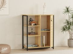 Woody Fashion Polica za knjige, Ihlamur - Sapphire