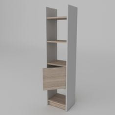 Woody Fashion Polica za knjige, Esbi 103 - White, Cordoba