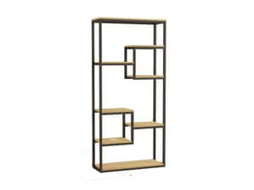 Woody Fashion Polica za knjige, Emina - Sapphire