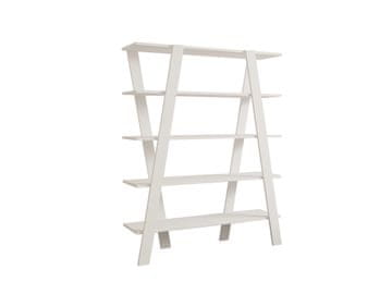 Woody Fashion Polica za knjige, Conde - White