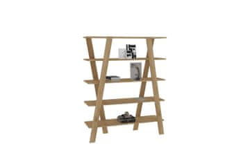 Woody Fashion Polica za knjige, Conde - Sapphire Oak