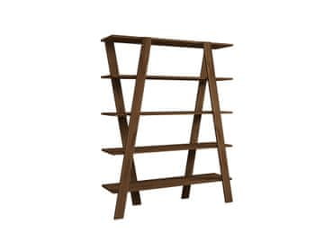 Woody Fashion Polica za knjige, Conde - Walnut