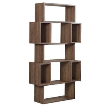 Woody Fashion Polica za knjige, Box - Dark Oak