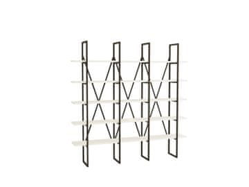 Woody Fashion Polica za knjige, Beylerbeyi - White