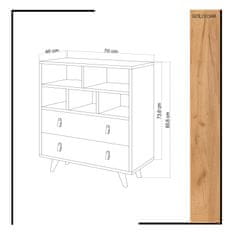 Woody Fashion Komoda, Beggu