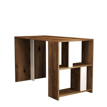 Woody Fashion Studijski stol, Lima - Walnut, White