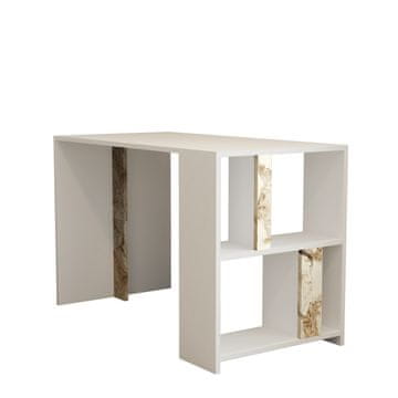 Woody Fashion Studijski stol, Lima - White Marble
