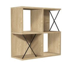 Woody Fashion Zidna polica, Extra - Oak