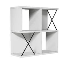 Woody Fashion Zidna polica, Extra - White