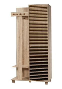 Woody Fashion Ormarić, Sonoma hrast, Garmanto 90 - 220