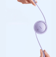 BASEUS uvlačivi kabel, USB-C - USB-C, 1 m, 100 W, ljubičasti (P10364500511-00)