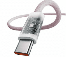 BASEUS Dinamički kabel, USB-C - USB-C. 1 m, 100 W, ružičasta (P10367000411-00)