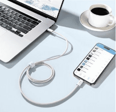 BASEUS Dinamički kabel, USB-C - USB-C. 1 m, 100 W, ružičasta (P10367000411-00)
