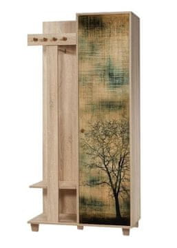 Woody Fashion Ormarić, Sonoma hrast, Garmanto 90 - 729