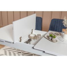 Woody Fashion Stol za blagovanje, Bijela boja, Vina - White
