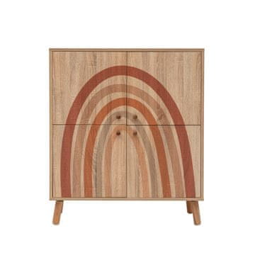 Woody Fashion Višenamjenski ormarić, Višebojno, Iris