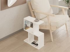 Woody Fashion Bočni stol, Zet - White
