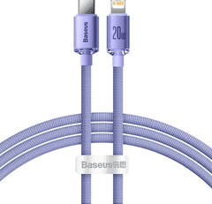 BASEUS USB Type-C - Lightning kabel, 1,2 m, 20 W, ljubičasti (CAJY000205)