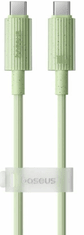 BASEUS kabel, USB-C - USB-C, 2 m, 100 W, zeleni (P10360202631-01)
