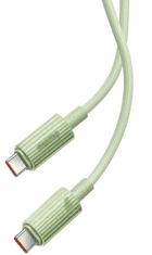 BASEUS kabel, USB-C - USB-C, 2 m, 100 W, zeleni (P10360202631-01)
