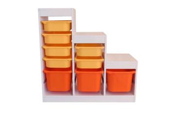 Woody Fashion Ormarić višenamjenski White Organizer