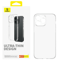 BASEUS Lucent maskica za iPhone 15 Pro Max, prozirna (P60157204203-03)