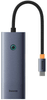BASEUS priključna stanica, 4u1, 3x USB 3.0, 1x RJ45 (B0005280A813-00)