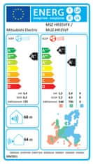 Mitsubishi Electric Zidni klima uređaj MSZ/MUZ-HR35VFK, set