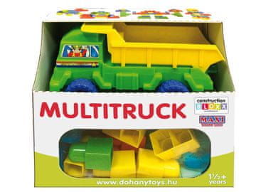 Dohany 698 Blocks zeleni kamion kiper s 24 maxi kocke za djecu
