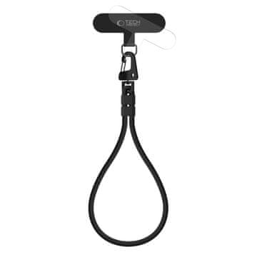 Tech-protect Rope Wrist vezica za mobitel, crno