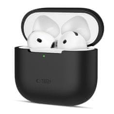 Tech-protect Silicone maska za Apple AirPods 4, crno