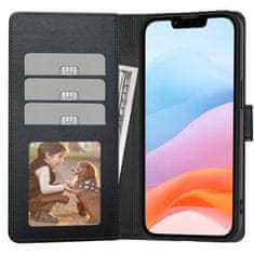Tech-protect Wallet preklopna maska za Motorola Edge 60 Fusion, crno