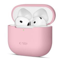 Tech-protect Silicone maska za Apple AirPods 4, ružičasta