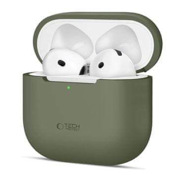 Tech-protect Silicone maska za Apple AirPods 4, zeleno