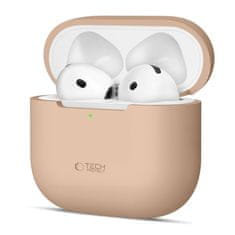 Tech-protect Silicone maska za Apple AirPods 4, smeda